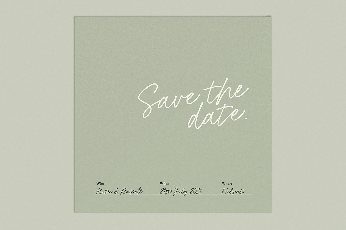Miss Confidential handwritten font, a Handwritten Font by Minna Kaario (Photo 6 of 13)
