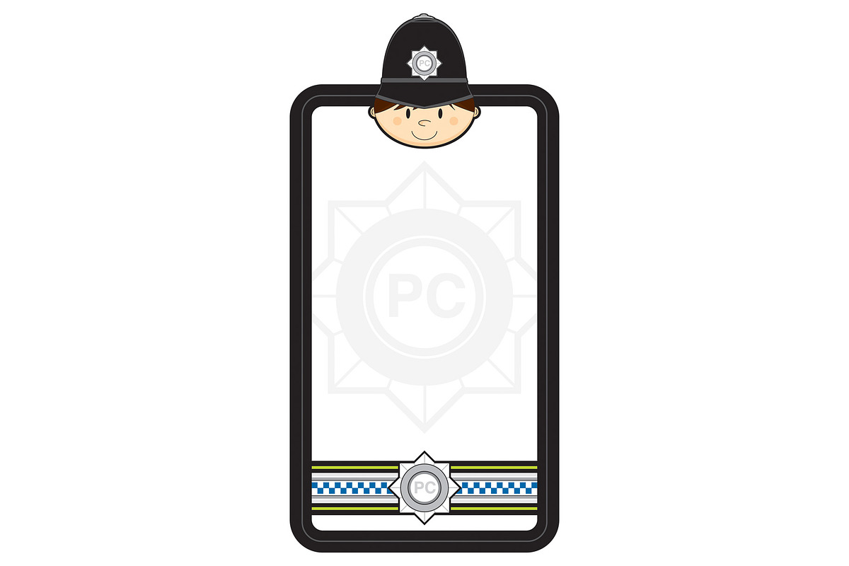 Cartoon UK Policeman, a Person Illustration by Mark Murphy Creative (Photo 1 of 2)