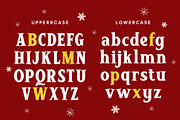 Winter Glyph - Christmas Font, a Serif Font by Pekotype (Thumbnail 4 of 14)