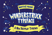 Wonderstruck Typeface, a Sans Serif Font by Indotitas (Thumbnail 1 of 5)