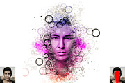 Bubble Watercolor Photoshop Action, a Brushes & More by Studio Retouch (Thumbnail 4 of 14)