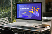 Modern 3D Achievement Banner, an Object Graphic by Creative Graphics (Thumbnail 3 of 3)