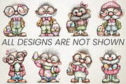 Whimsical Easter Grandpa Clipart, an Illustration by RobertsArt (Thumbnail 4 of 6)