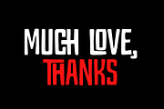 Thousand Mantra Bold Display, a Sans Serif Font by Haps Space (Thumbnail 8 of 11)