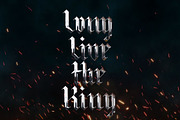 Arthur Black: Modern Black Letter, a Blackletter Font by Synk Designs  (Thumbnail 2 of 7)