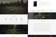 Matte - PSD Website Template, a Websites & App Template by Foos (Thumbnail 4 of 4)