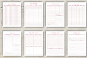 Printable Life Planner Template, a Stationery Template by Design House (Thumbnail 5 of 9)