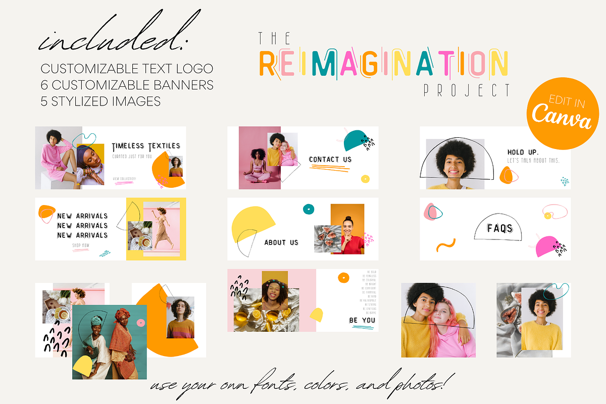 Colorful Shopify Theme | Reimagine, a Templates & Theme by Easy Website Themes (Photo 5 of 8)