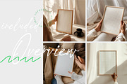 4x Bundle Frame Mockup With Person, an Advertising Mockup by First Impression Mockups (Thumbnail 6 of 7)