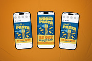 World Pasta Day Event Flyer Set, a Flyer Template by The Good Store (Thumbnail 2 of 2)