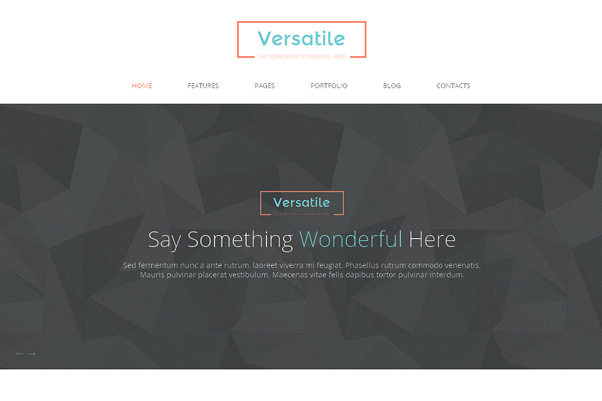 Versatile Responsive Bootstrap Theme, a Bootstrap Template by IceTemplates (Photo 2 of 4)
