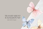 Spring Wings - Butterflies Clipart, a Decorative Illustration by ThaismotaCreativeCo (Thumbnail 6 of 6)