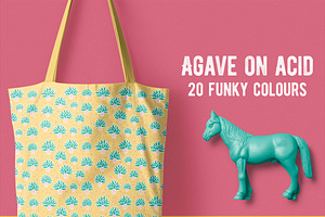 Agave on acid | 20 funky patterns
