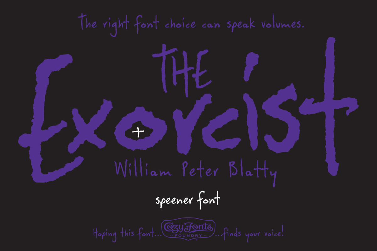 Speener, a Font by CozyFonts Foundry (Photo 3 of 5)