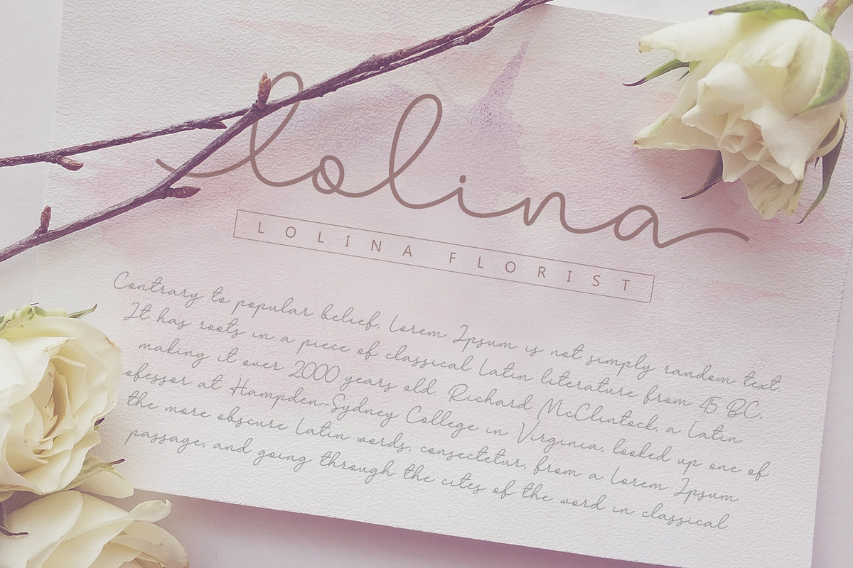 SALE! Larianti / Monoline Font preview 7