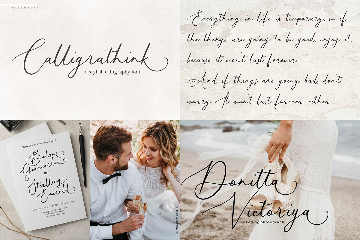 Fantastic Collection Font Bundle, a Script Font by Allouse Studio (Photo 19 of 26)