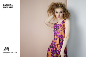 Fashion Mockup - Woman in Jumpsuit