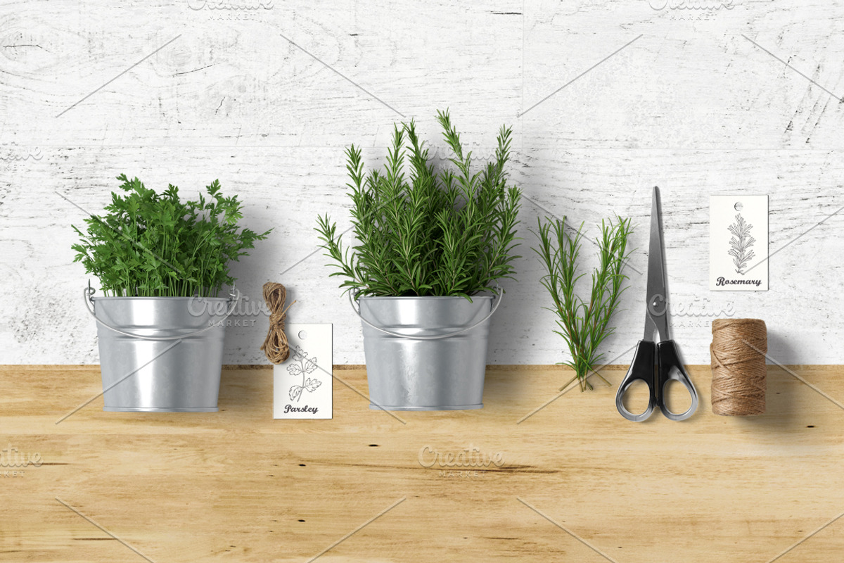 Herbs & Spices Big Bundle, a Food Illustration by Zhemchuzhina (Photo 3 of 9)