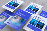 A4 Vertical IT Business Presentation, a Presentation Template by Pixslides (Thumbnail 1 of 4)