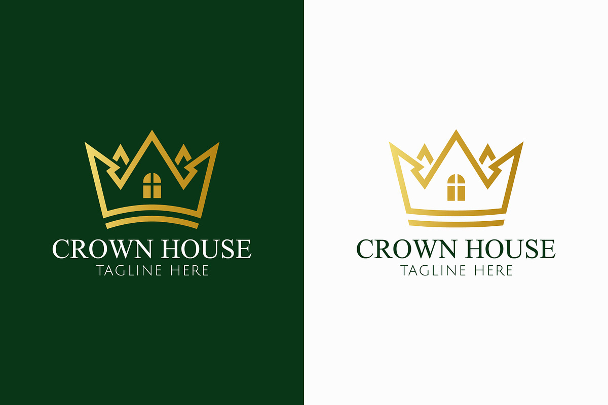 Crown House Property Logo Luxury, a Branding & Logo Template by Signatoro (Photo 1 of 3)