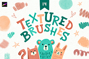 Soft Grit & Chalk Procreate Brushes, a Brush Add-On by Moon House Shop (Thumbnail 2 of 5)