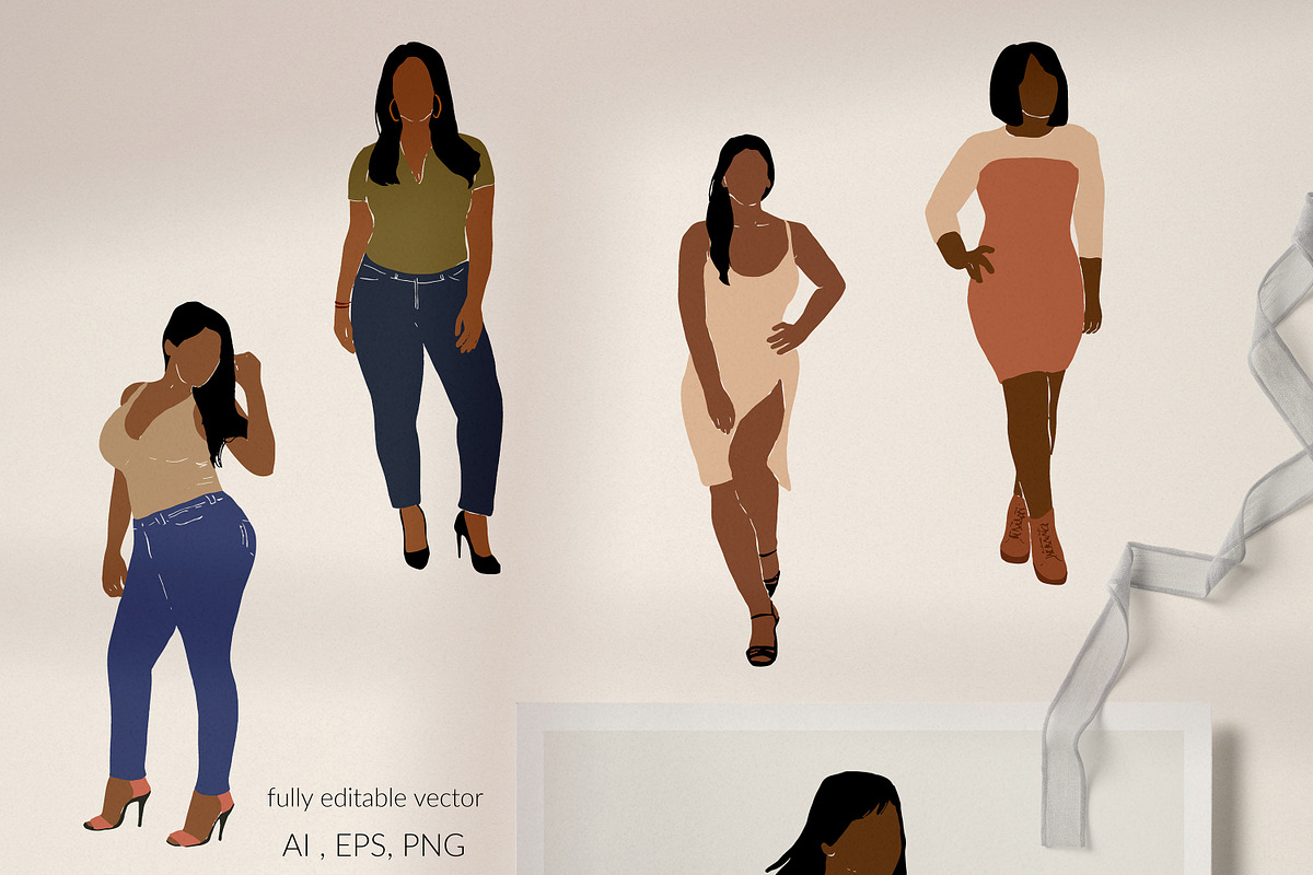 Curves My Love - Women Collection, a Person Illustration by Backyard Rose (Photo 8 of 18)