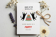 Cat and Animals Funny Birthday PNG, a Graphic by GlitterCraft (Thumbnail 30 of 101)