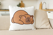 Capybara Emotions Clipart, an Animal Illustration by Palau (Thumbnail 4 of 10)