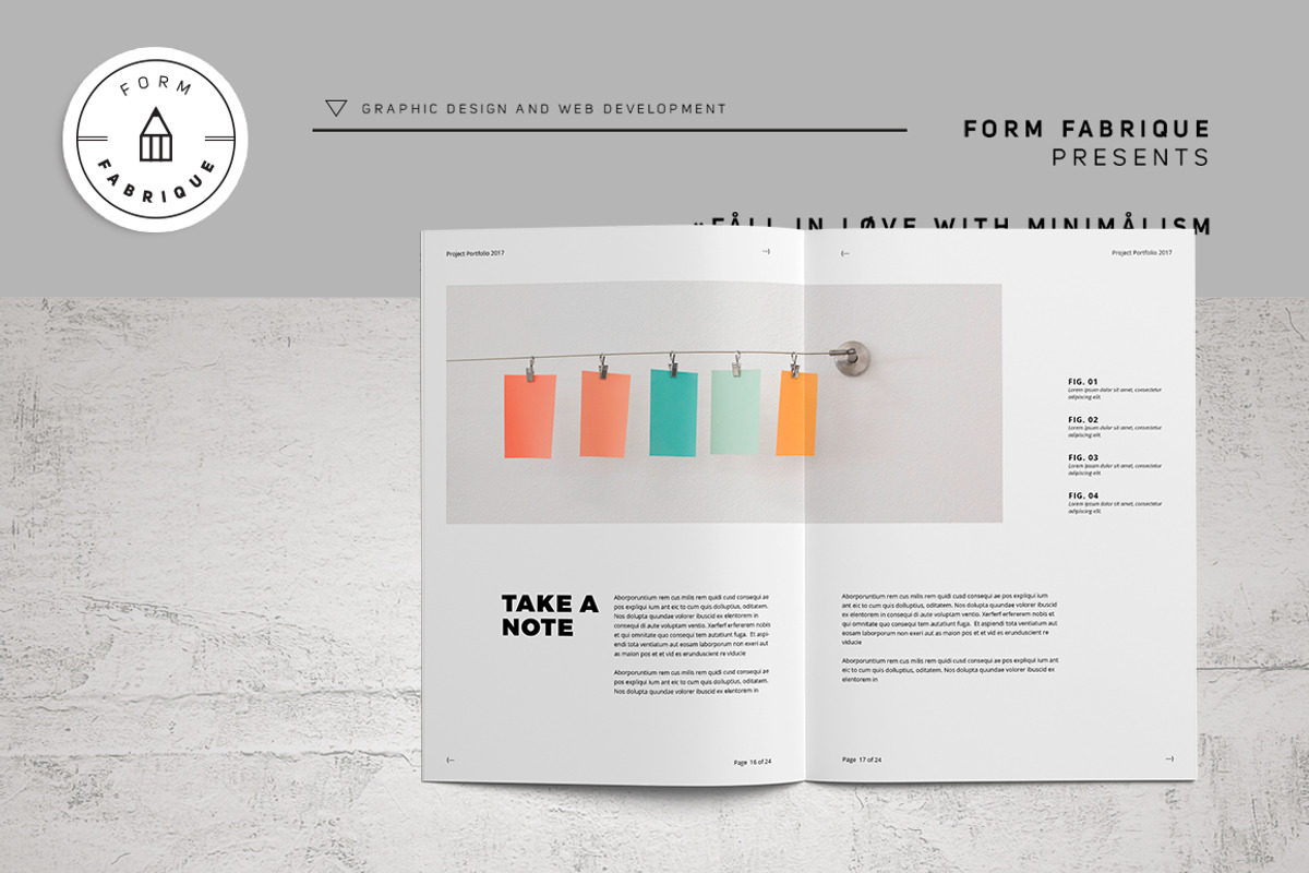 Minimalism Portfolio, a Brochure Template by Form Fabrique (Photo 10 of 16)
