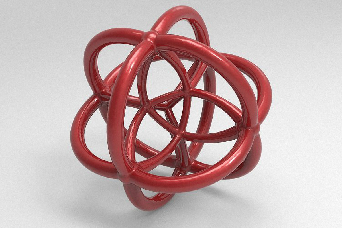 Coxeter Polytope Bead - 3D model, an Object 3D Model by Kseniya-Omega (Photo 3 of 5)