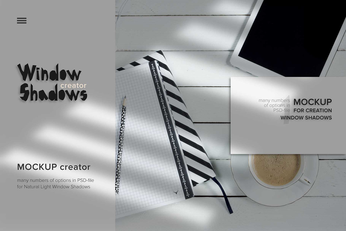 MockUp — Window Shadow creator, a Product Mockup by Zimages (Photo 1 of 7)