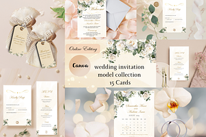 Wedding Invitation Template Editable