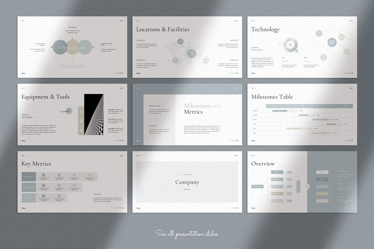Business Plan PowerPoint Template, a Presentation Template by TemplatesForest (Photo 6 of 10)