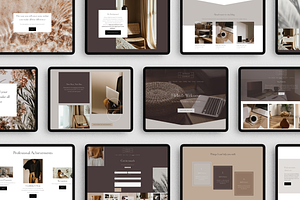 Annelie Squarespace Website Template