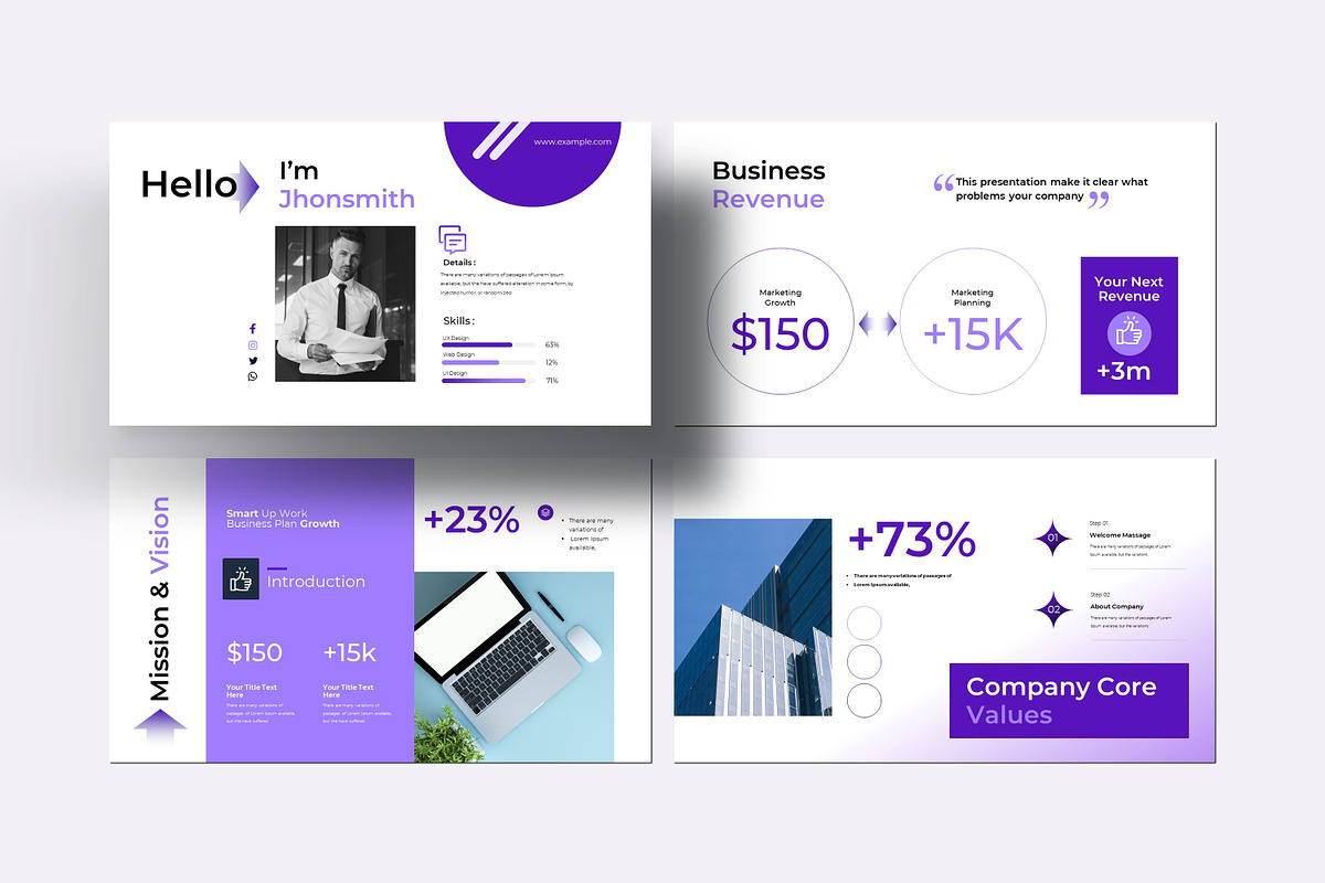 Company Introduction Presentation, a Presentation Template by Creative-Work (Photo 8 of 9)