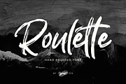 Roulette - Hand Brushed Font, a Script Font by Weape Studio (Thumbnail 1 of 12)