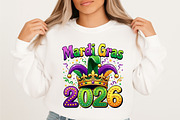 Happy Mardi Gras 2026 Png, an Illustration by designcity5 (Thumbnail 4 of 9)