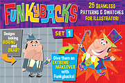 Seamless Patterns & Swatches, a Graphic by steckfigures (Thumbnail 1 of 5)