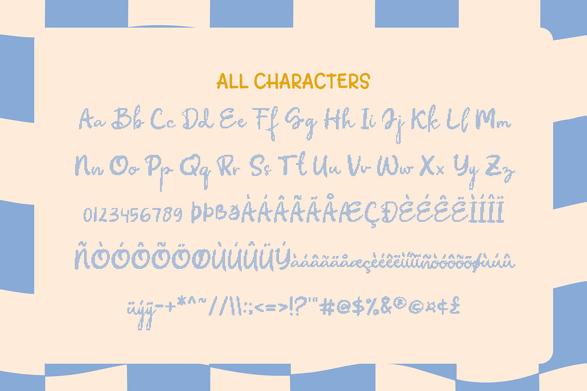 CS Sachie Disco, a Script Font by Craft Supply Co. (Photo 8 of 8)