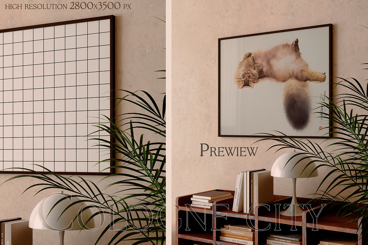 Cologne City & Mockup Frame Bundle, a Household Mockup by LAMIA DESIGN (Photo 5 of 14)