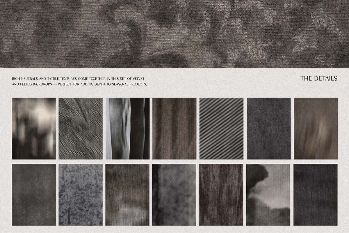Felted & Velvet – Backgrounds, a Background Graphic by DigARTbyHavroshka (Photo 5 of 8)