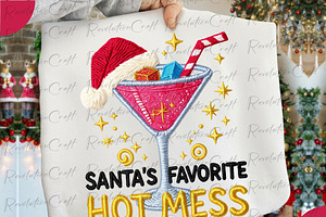 Yarn Crochet Christmas Hot Mess, an Illustration by OK Design