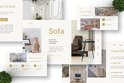 Sofa - Furniture Powerpoint, a Presentation Template by Deepslide Studio (Thumbnail 2 of 6)
