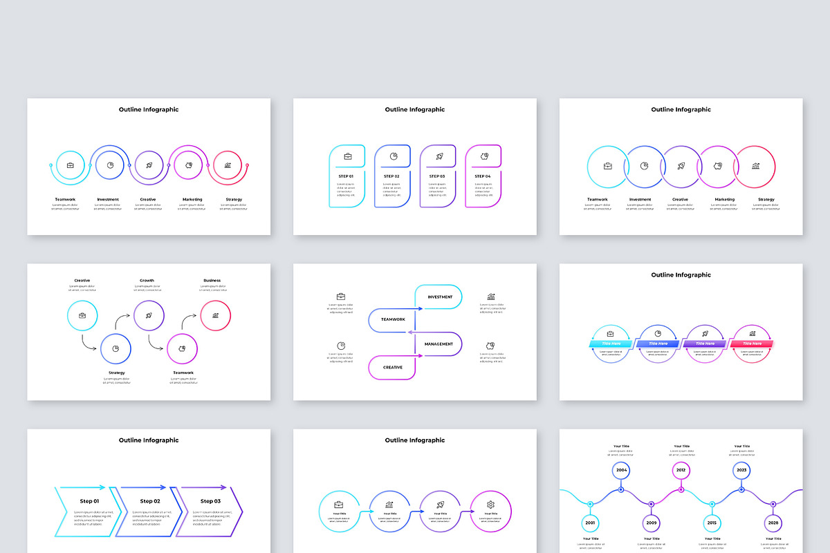 Outline Canva Animated Infographics, a Presentation Template by Abert (Photo 9 of 12)