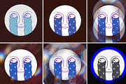 Cry Moon, a Decorative Illustration by Natalia Flurno (Thumbnail 3 of 7)