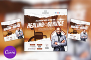 Healing Service Instagram Post, a Social Media Template by Mishek Munene (Thumbnail 4 of 4)