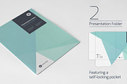 Stationery Corporate Identity 005, a Stationery Template by ID Vision Studio (Thumbnail 3 of 6)