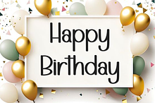 Happy Birthday
