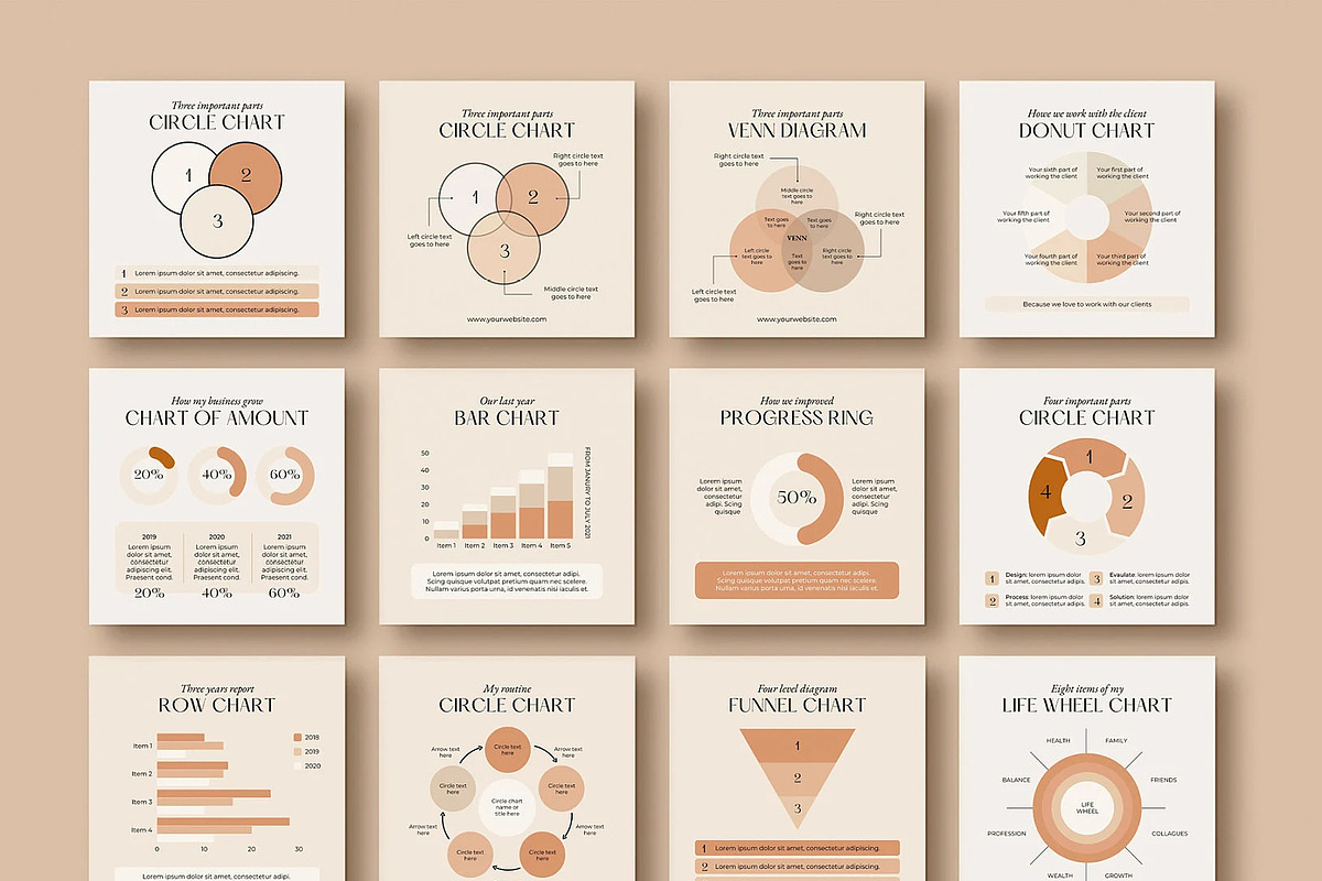 Adel Instagram Template Canva, a Social Media Template by Mirazz (Photo 7 of 9)