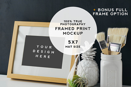 Artist Series Framed Print Mockup #9